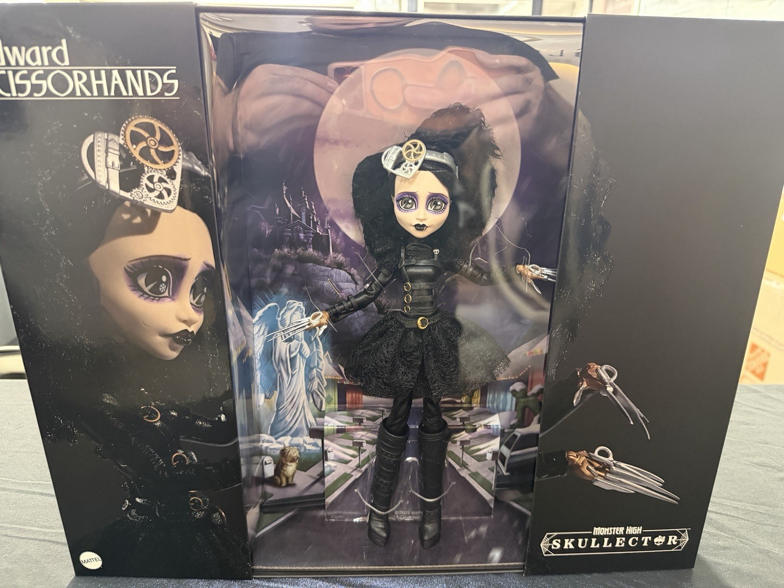 Monster High Skullector Edward Scissorhands Doll  ✂️ - Fast Ship