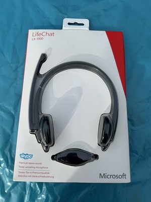 Microsoft LX-1000 LifeChat Headset Mikrofon Business   Teams Meeting PC Zoom