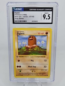 1st Edition Diglett