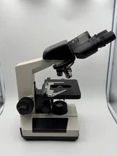 Omega Binocular Compound Microscope Tested & Working Labomed Lenses Carry Bag