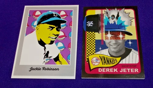 2021 TOPPS PROJECT 70 promo PROOF BACK CARD STOCK COA jackie robinson 584