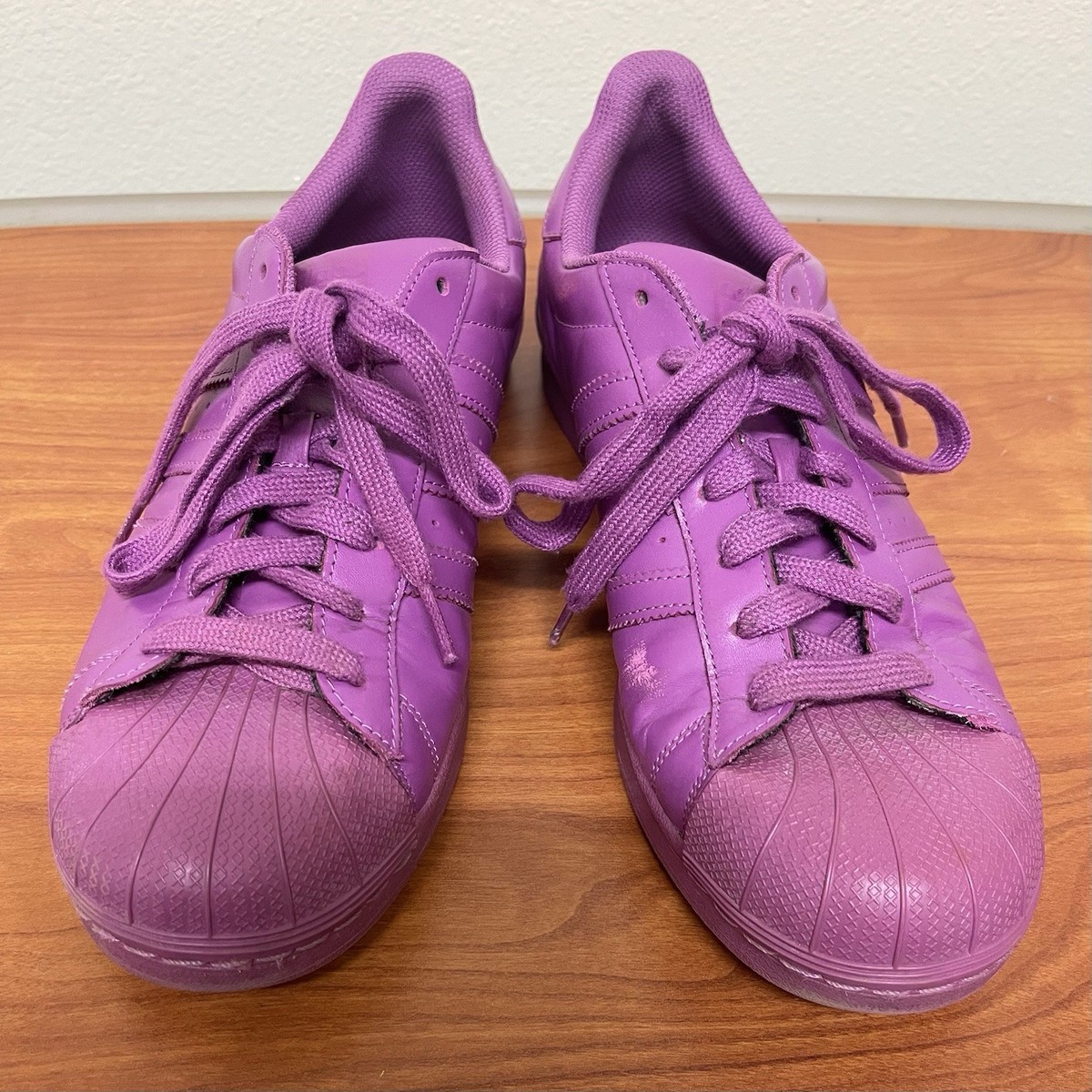 Adidas X Pharrell Superstar Supercolor S15 Lucky Pink S41806 US Size 11  Men's | eBay