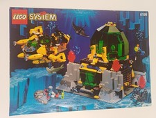 1x Lego Bauanleitung 6199 Hydro Crystalization Station Aquazone