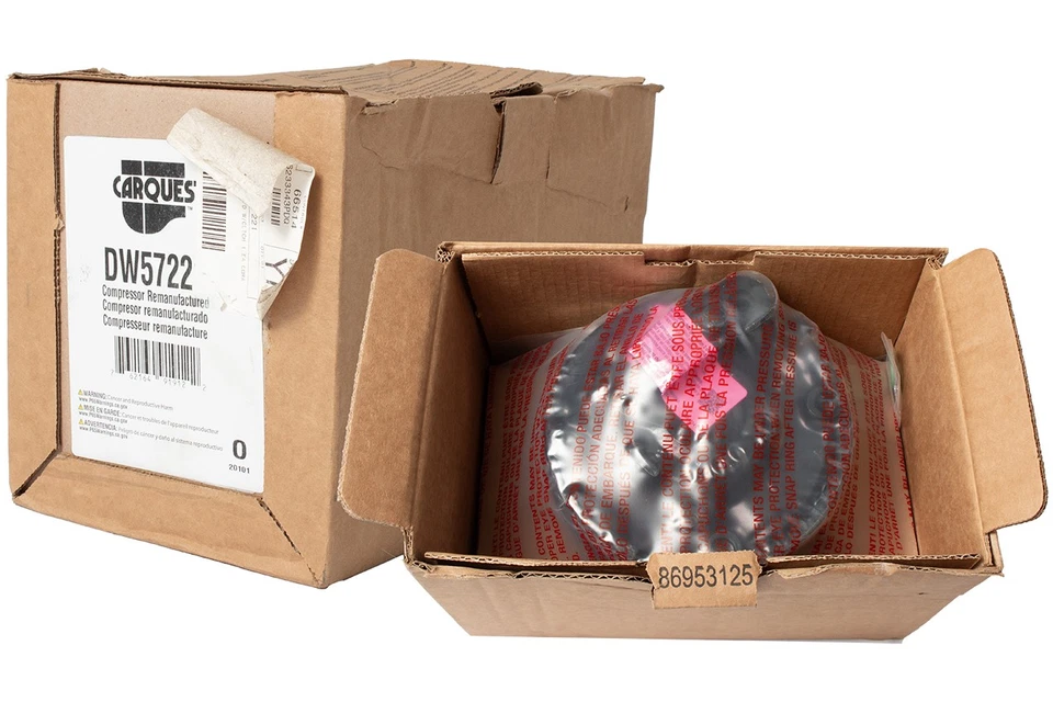 Compresor de aire acondicionado Carquest para camionetas Chevrolet serie C/K 1980-1984 parte DW57221 Foto 2 de 4