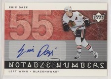 2005-06 Upper Deck Notable Numbers Auto 47/55 Eric Daze #N-ED Auto 0c3