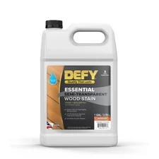 DEFY Essential Semi Transparent Outdoor Wood Stain and Sealer in One 1 Gallon Re