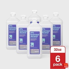 6 count 32 fl oz Isopropyl Alcohol 91 