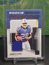 2022 Panini Donruss - Rookie Phenom Jerseys-James Cook #RPJ-14 (MEM, RC)