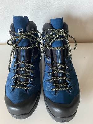 Trekkingschuh Salomon x Alp Mid Goretex Dunkelblau Gr. 42 2/3 UK 8,5