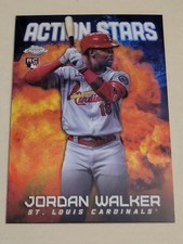 Jordan Walker 2023 Topps Action Stars Insert Card Rookie # ASC-12