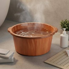 Massage Foot Spa Basin Heat-Retaining Individual Care Item for Home, Dormitory