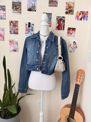 Vintage Y2K Woman s Unionbay Denim Jeans Jackets Size Large