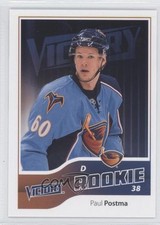 2011-12 Upper Deck Victory Rookie Paul Postma #203 0f4