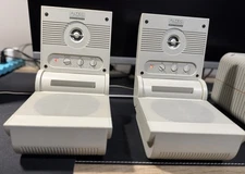 RARE Retro Altec Lansing ACS300.1 2.1 PC Foldable Speaker System Work See Video!