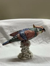 Mottahedeh Porcelain Parrot (small Chip)