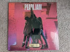 Pearl Jam - Ten - Original 1994 First U.S. Pressing Vinyl LP - SEALED With Price