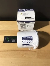 Parker Racor S3227, Spin On Fuel Filter / Water Separator w/ Seal