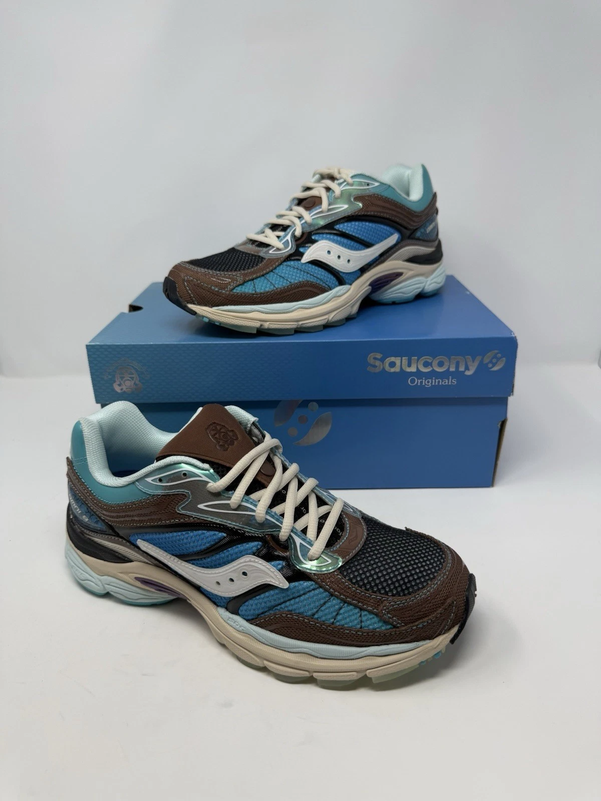Size 8.5 - Footpatrol x Saucony ProGrid Omni 9 - S70923-1 - New Release 2025
