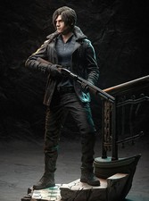 Leon Scott Kennedy Resident Evil Requiem-25 cm figure/statue,painted,Handmade