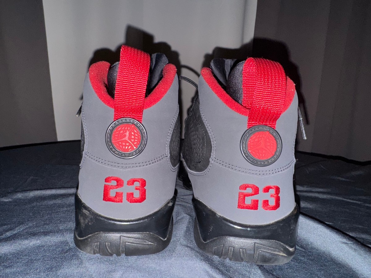 Air Jordan 9 Retro 302370-005 Charcoal 2010 sz 11 pre-Owned Jordan 9 Retro 2010 Charcoal | eBay main image 2
