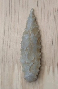 Neolithic Period Arrowhead Sahara Desert Africa 1 5/8 Inch Willow Leaf