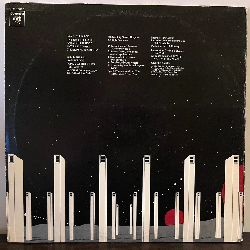 BLUE OYSTER CULT - Tyranny And Mutation (1973) - 12" Vinyl Record LP - EX - Image 2 of 3