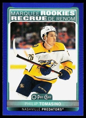 2021-22 Upper Deck #623 Philip Tomasino 2021-22 O-Pee-Chee Update Blue Border