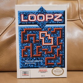 LOOPZ Ninendo NES Complete in Box CIB