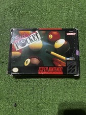 Side Pocket (SNES) Super Nintendo CIB 100% Complete Box 1994 Data East Pool RARE