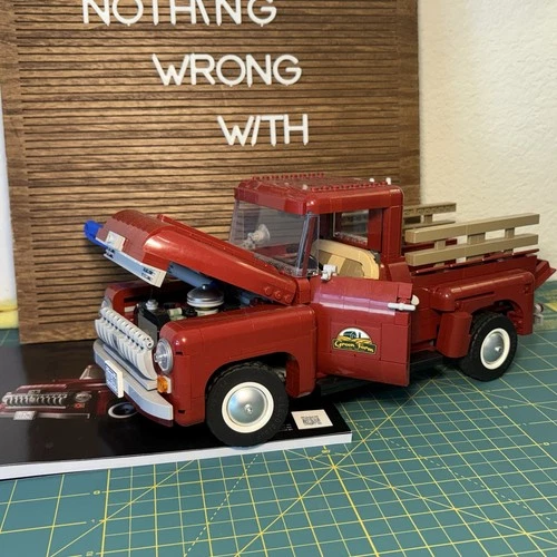 LEGO Icons 10290 Pickup Truck No Box With instructions Fast delivery NOT COUNTED