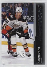 2021-22 Upper Deck Series 1 Young Guns Simon Benoit #228 0s55