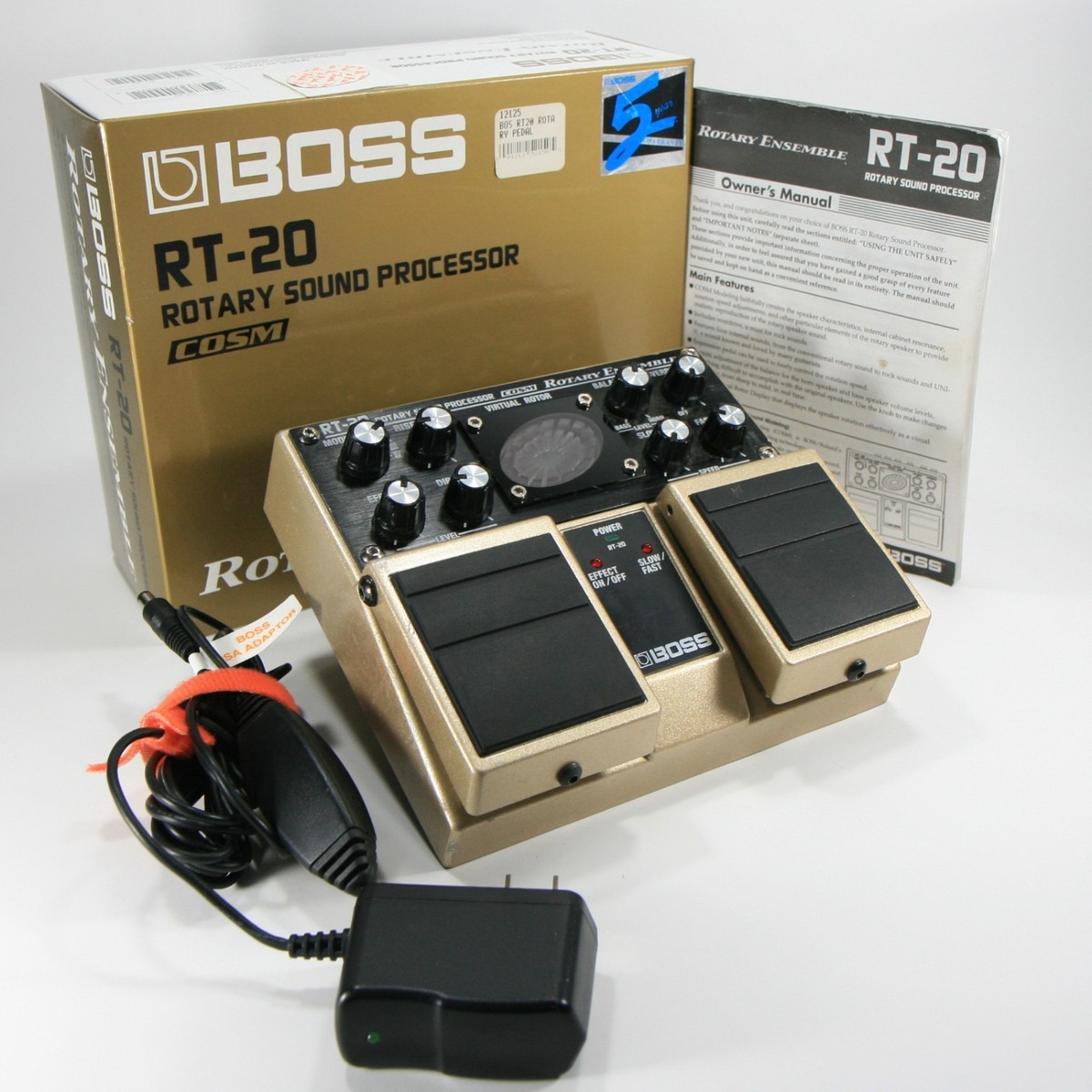 BOSS RT-20 ロータリーサウンドプロセッサー BOSS RT-20 - YouTube