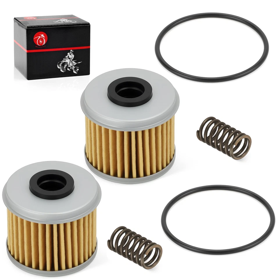 2 filtros de aceite y junta tórica para Honda CRF150R CRF150RB CRF250R CRF250X CRF450R CRF450X Foto 2 de 4