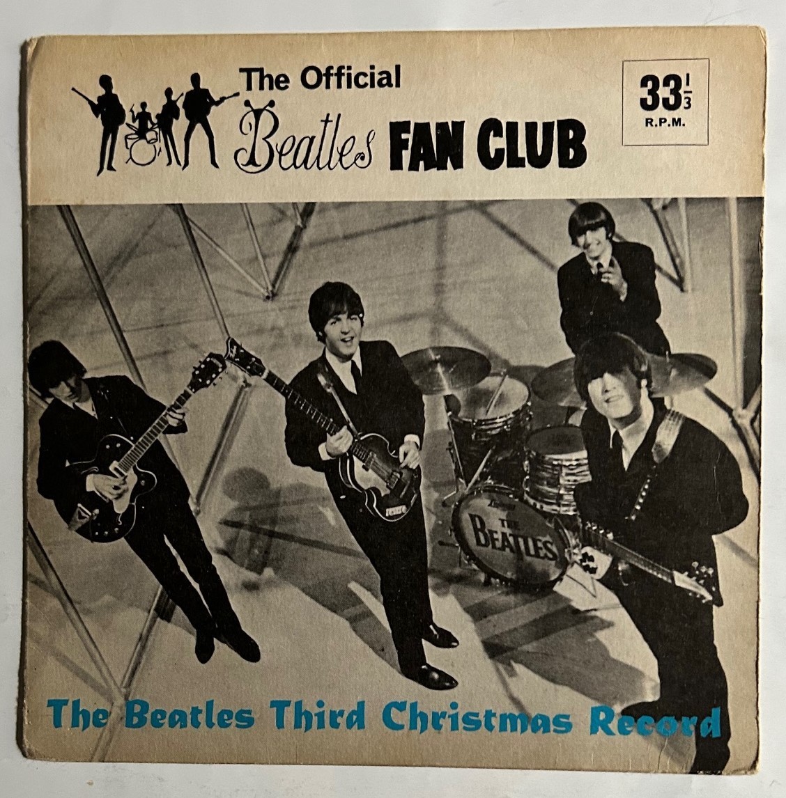 洋楽 The Beatles Third Christmas Record THE BEATLES. THIRD CHRISTMAS RECORD. ORIG UK 7