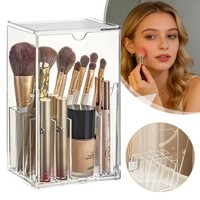 Make Up Aufbewahrungsbox Lippenstift Organizer Kosmetik Pinselhalter 17 FäChern