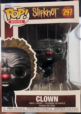Funko Pop Rocks Slipknot #297 Clown Figure With Protector