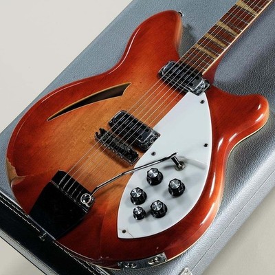 Rickenbacker 1966 365 Fireglo Made in USA Authentic Vintage Hardcase