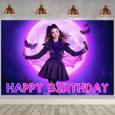 Vampirina Teenage Vampire Party Supplies Backdrop Banner Background Vinyl