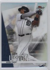 2017 Topps Finest Refractor Justin Upton #92 7i2