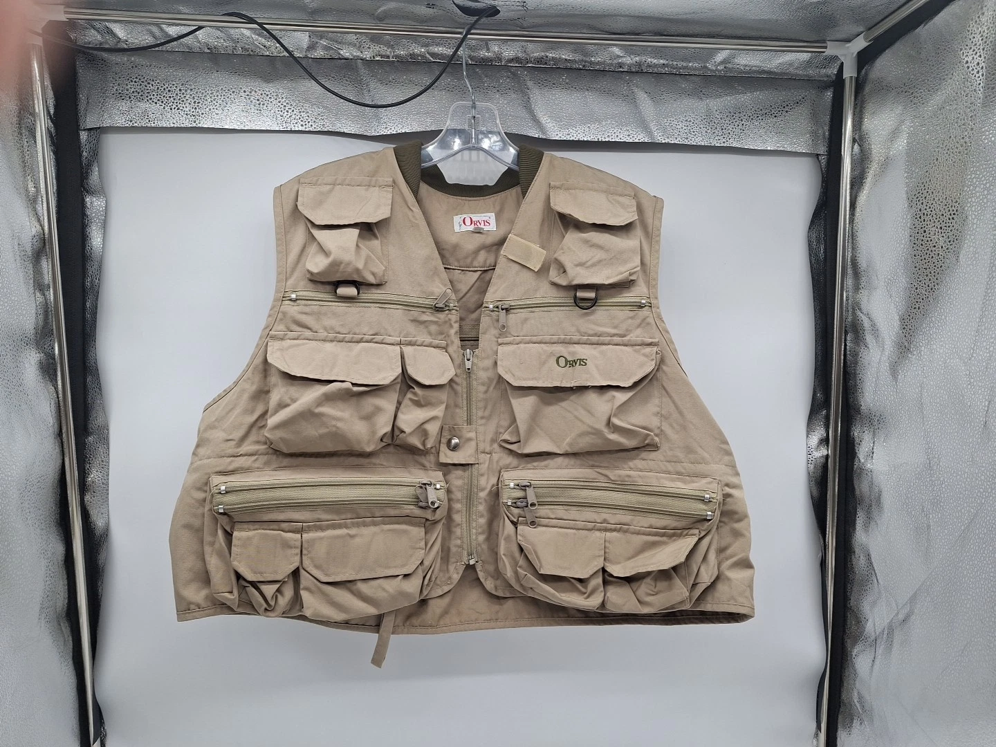 VTG Orvis Men's XL Super Tac-Pak Fishing/Hunting Vest 26 Pockets RN#74239