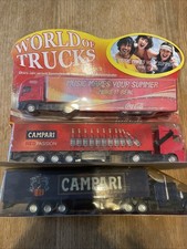 werbetrucks konvolut Modelltruck 2 X Campari 1 X Coca Cola