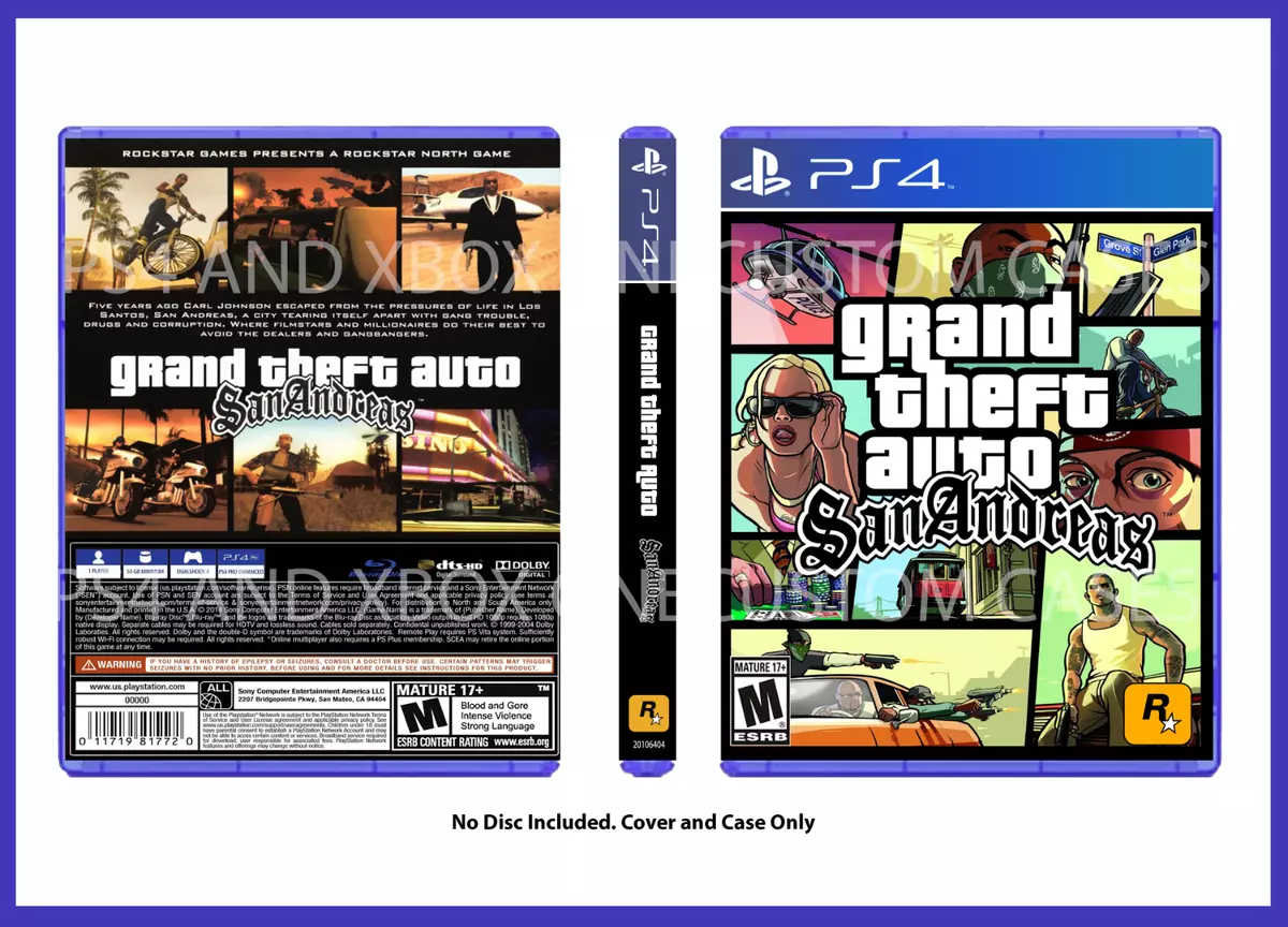 GTA San Andreas on Ps4 