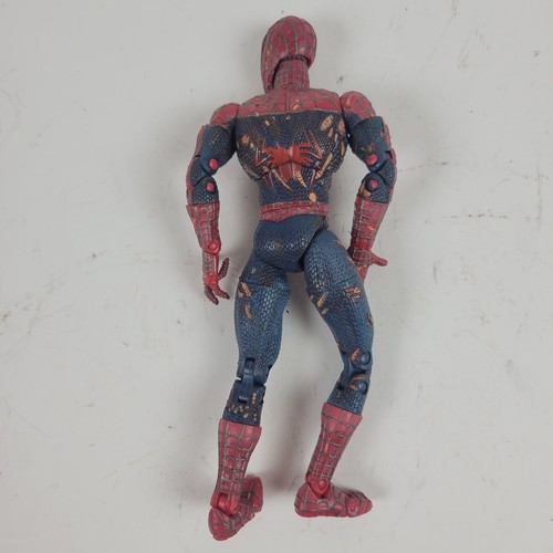 VTG ToyBiz Battle Ravaged Spider-Man Movie Series 3 Action Figure 2002 - Picture 6 of 7