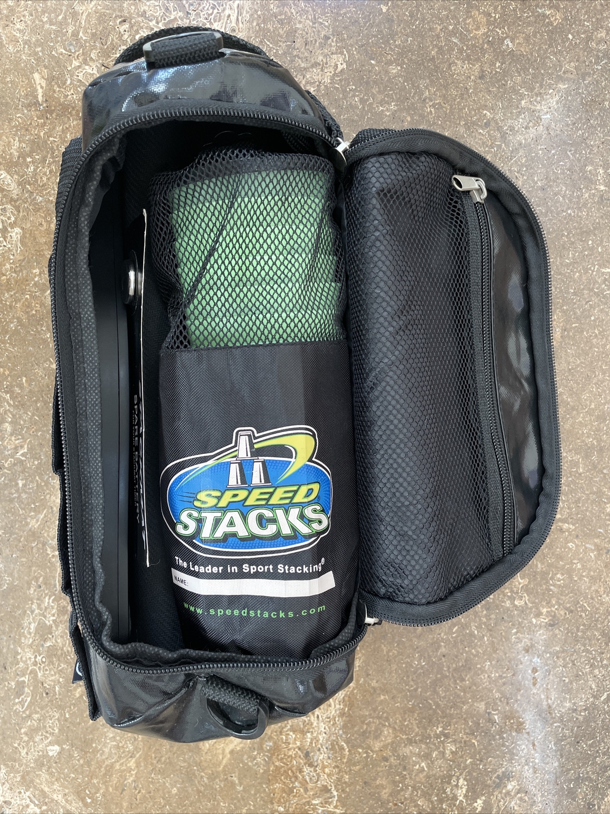 WSSA SPEED STACKS STACK SET 12 CUPS with Case Play MAT, Electronic ...