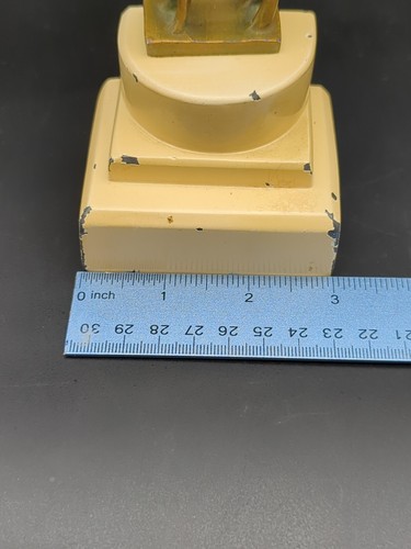 Vintage Art Deco Paar Rehkitz Buchstützen ca 1930 "LESEN" - Bild 14 von 15