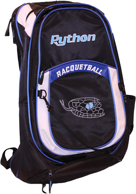 Python Deluxe Extra Long Racquetball Backpack Bag