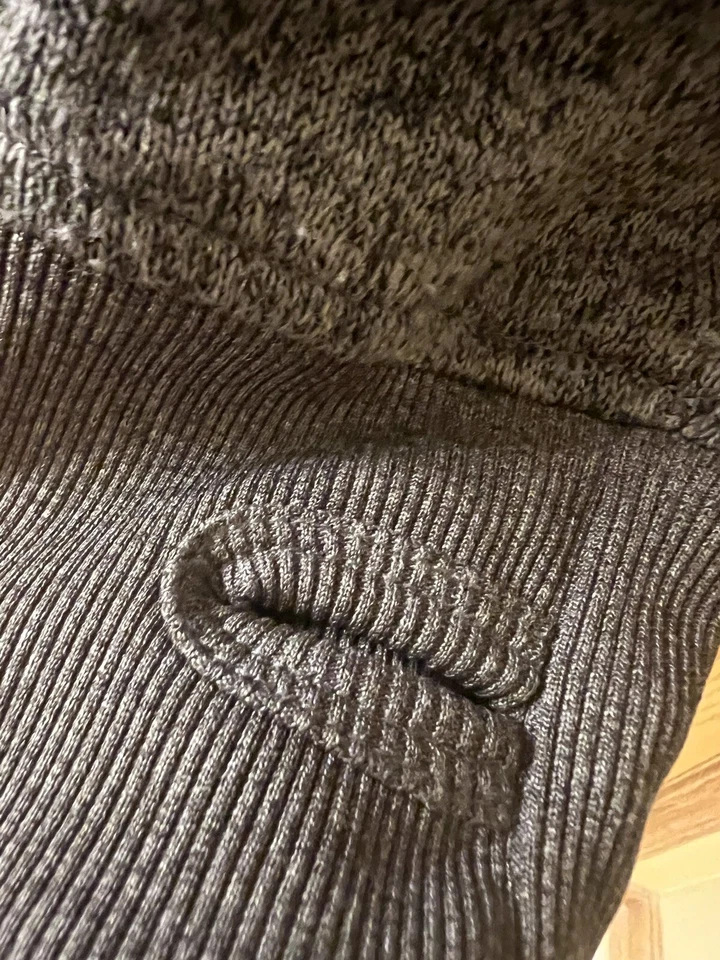 VOLCOM Snowboarding True To This Pullover Sudadera con Capucha MED Polar Bolsillos Agujeros para los Pulgares Foto 3 de 4