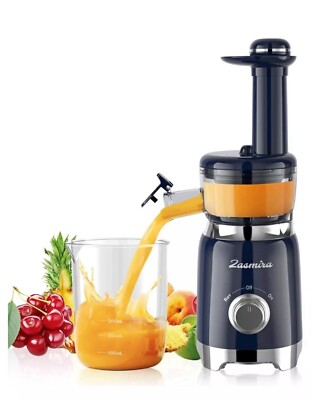 Cold Press Juicer, ZASMIRA Juicer Machine Used Time Works SJ30
