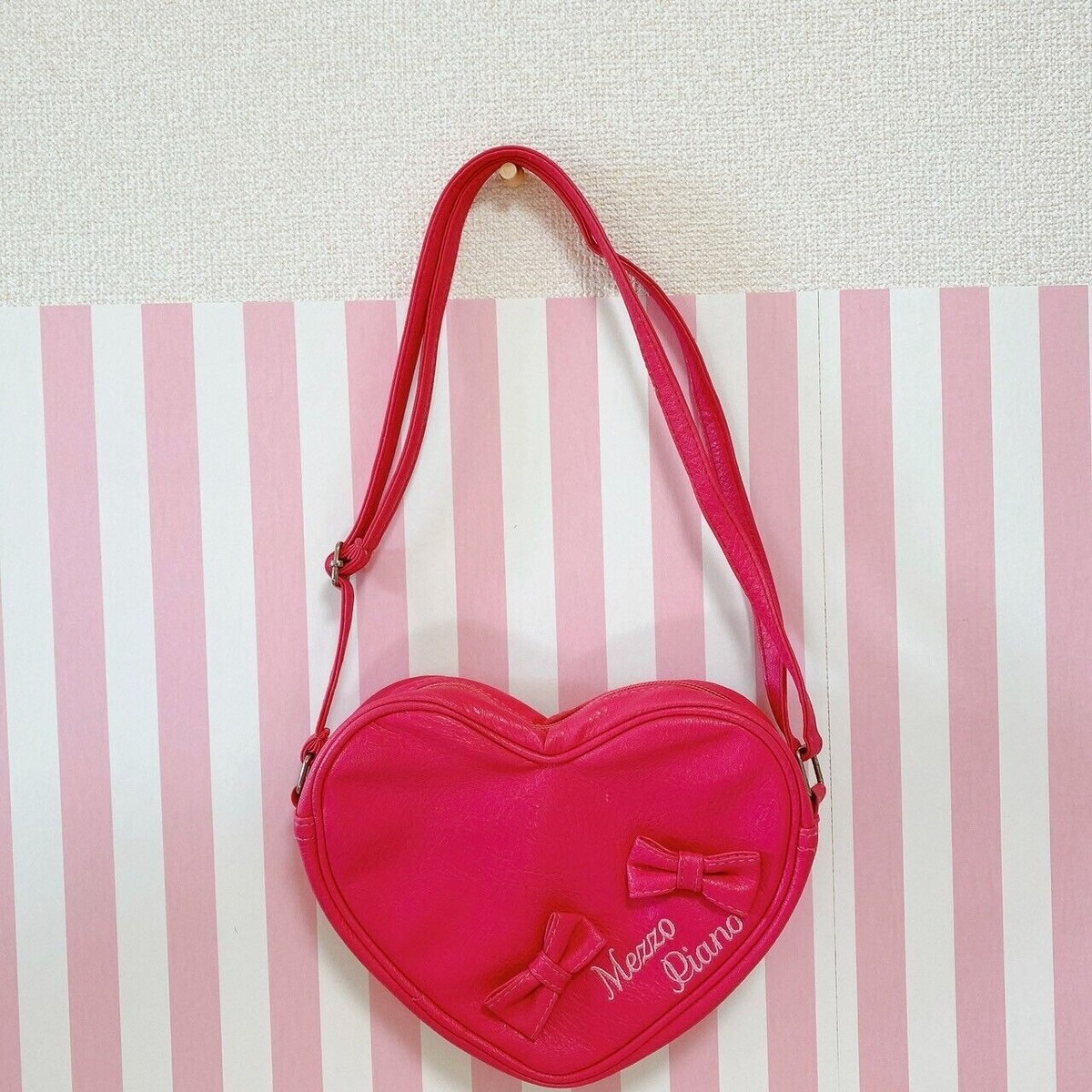 ★韓国 バレエコア★[MOIFAIRE] RIBBON POCKET SHOULDER BAG ☆韓国 バレエコア☆[MOIFAIRE] RIBBON POCKET SHOULDER BAG