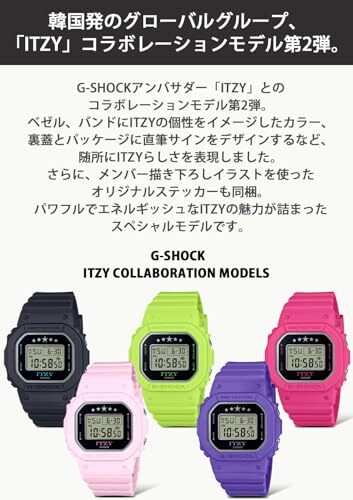 「ITZY」コラボレーションモデルWOMEN GMD-S5610IT-4AJR G-SHOCK ミッドサイズ ITZY コラボレーションモデル GMD-S5610IT